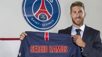 Sergio Ramos chính thức gia nhập Paris Saint-Germain