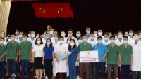 Yên Bái: Cử 44 cán bộ y tế lên đường giúp TP Hồ Chí Minh chống dịch COVID-19