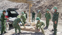 Quảng Ninh: Phát hiện quả bom nặng 230kg trong khai trường than