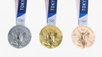 Sự thật thú vị về tấm huy chương Olympic 2020