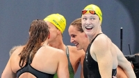 Vận động viên Australia lập kỷ lục thế giới ở môn bơi tại Olympic Tokyo 2020