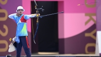 Cung thủ Ánh Nguyệt dừng bước trước VĐV Nhật Bản từng đoạt huy chương đồng Olympic