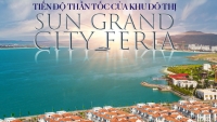 Infographic: Tiến độ “thần tốc” của khu đô thị Sun Grand City Feria