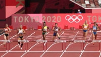 Vận động viên Quách Thị Lan vào bán kết 400m rào ở Olympic Tokyo 2020