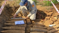 Quảng Trị: Phát hiện hàng loạt đạn pháo, mìn, ngòi nổ sót lại sau chiến tranh