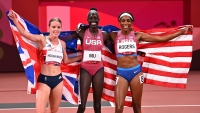 Tuyển Mỹ giành HCV Olympic Tokyo điền kinh 800 m nữ sau 53 năm