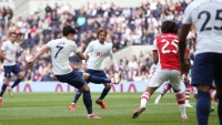 Son Heung-min ghi bàn giúp Tottenham đánh bại Arsenal