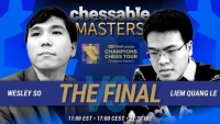 Kỳ thủ Lê Quang Liêm về nhì ở giải cờ vua Chessable Masters 2021