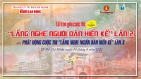 Báo Người Lao Động trao giải trực tuyến Cuộc thi 