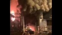 Đắk Lắk: Cháy lớn trong đêm, cả kho chứa thiết bị âm thanh ánh sáng bị thiêu rụi