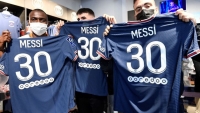 Paris Saint-Germain bán 1 triệu áo đấu Messi trong một tuần