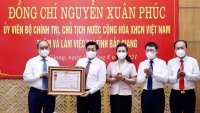 Chủ tịch nước tặng thưởng Huân chương cho tỉnh Bắc Giang về thành tích phòng, chống dịch