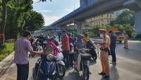 Hà Nội: Kiểm soát gần 9.000 phương tiện trong nội thành, xử phạt 145 trường hợp vi phạm