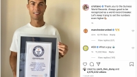 Ronaldo nhận kỷ lục Guinness nhờ ghi 111 bàn thắng cho tuyển Bồ Đào Nha
