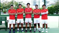 Tuyển quần vợt Việt Nam lùi ngày sang Jordan dự Davis Cup
