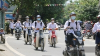 Hòa Bình: Học sinh huyện giáp Hà Nội được đi học trở lại
