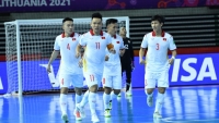 Tuyển futsal Việt Nam thắng nghẹt thở Panama, 'sáng cửa' vào vòng 1/8 World Cup 2021