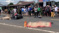 Gia Lai: Tai nạn giao thông liên hoàn trên Quốc lộ 14, hai người tử vong tại chỗ