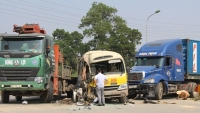 Bắt tạm giam lái xe tải gây tai nạn khiến 2 người tử vong trên Đại lộ Thăng Long