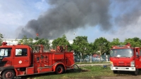Cháy lớn tại Công ty TNHH may mặc Makalot Việt Nam