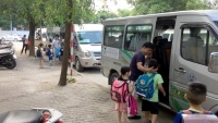 Hà Nội: Xử lý 39 trường hợp phương tiện đưa đón học sinh vi phạm
