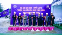 Khởi công gói thầu gần 2.500 tỷ đồng cao tốc Mai Sơn - Quốc lộ 45