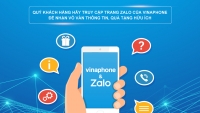VinaPhone cung cấp tiện ích chăm sóc khách hàng toàn diện trên Zalo
