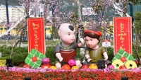 “Quảng Ninh thu nhỏ” thật độc đáo trong Lễ hội hoa xuân tại Sun World Halong Complex