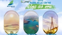 Khai trương 3 đường bay mới từ Hà Nội đi Đà Lạt, Pleiku và Cần Thơ, giá vé ưu đãi từ 499.000 đồng