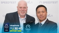 VinaPhone nhận giải thưởng Speedtest về nhà mạng có tốc độ3G/4G số một Việt Nam