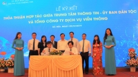 VNPT ký thỏa thuận hợp tác với Ủy ban Dân tộc