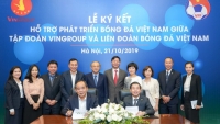 (CLO) Tập đoàn Vingroup và Liên đoàn Bóng đá Việt Nam ký kết Thỏa thuận hợp tác chiến lược