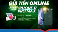 SCB ra mắt chương trình khuyến mãi “Gửi tiền online - Sở hữu ngay Iphone 11 Pro Max”