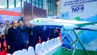 Thủ tướng Chính phủ chúc mừng Bamboo Airways đón máy bay thân rộng đầu tiên