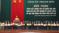 VPĐD Báo Nhà báo & Công luận tại Thanh Hóa được khen thưởng tuyên truyền Đại hội Đảng bộ tỉnh.