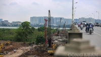 Toàn cảnh dự án cầu Vĩnh Tuy 2 vượt sông Hồng trị giá hơn 2.500 tỷ ở Hà Nội
