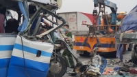 Nghệ An: Tai nạn trên Quốc lộ 1A khiến 1 người tử vong và hơn chục người bị thương