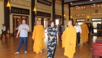 Phó Chủ tịch nước thăm viếng, trồng cây xanh tại Thiền viện Trúc Lâm Chánh Giác