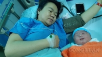 Quảng Nam: Bé trai có cân nặng lên tới 5,1kg vừa chào đời