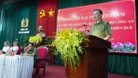 Bộ trưởng Bộ Công an thăm và làm việc tại tỉnh Thừa Thiên Huế