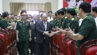 Thủ tướng Nguyễn Xuân Phúc chúc Tết lực lượng vũ trang TP. Đà Nẵng