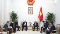 Thủ tướng Nguyễn Xuân Phúc tiếp lãnh đạo hai tập đoàn Boeing và HSBC
