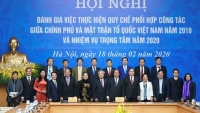Tăng cường phối hợp công tác giữa Chính phủ và MTTQ Việt Nam