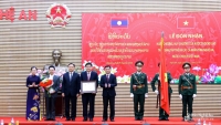 Lào trao tặng Huân chương cho 1 tập thể, 6 cá nhân tỉnh Nghệ An