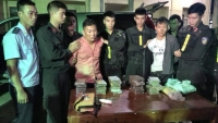 Hà Tĩnh: Bắt giữ 2 đối tượng vận chuyển thuê 30 bánh heroin, 6.000 viên ma túy tổng hợp