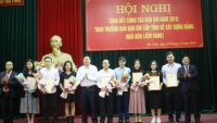 Hà Tĩnh: Trao tặng 26 Giải báo chí Búa liềm vàng cấp tỉnh