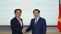 Phó Thủ tướng Vương Đình Huệ tiếp học giả, lãnh đạo một số doanh nghiệp đầu tư nước ngoài