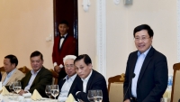 Phó Thủ tướng gặp mặt các Trưởng cơ quan đại diện Việt Nam ở nước ngoài kết thúc nhiệm kỳ về nước