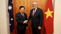 Phó Thủ tướng Trịnh Đình Dũng thăm và làm việc tại Australia