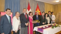 Phó Thủ tướng Trương Hòa Bình dự Tết cộng đồng người Việt tại Thụy Sỹ